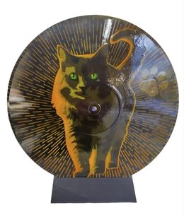 Gemälde, Chat, Sylvie Cappe