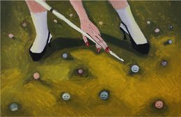 Gemälde, Pool Table, Elene Melikidze