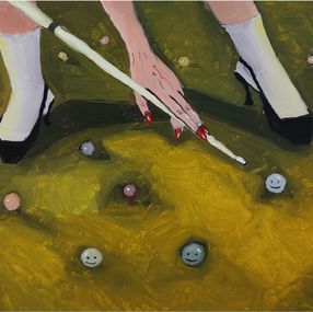 Peinture, Pool Table, Elene Melikidze