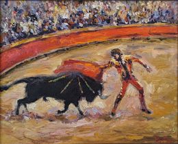 Painting, Corrida, Krum Kostov
