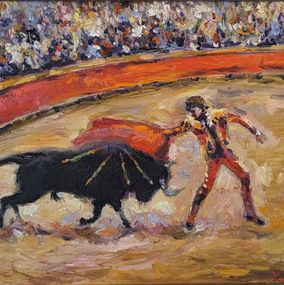 Painting, Corrida, Krum Kostov