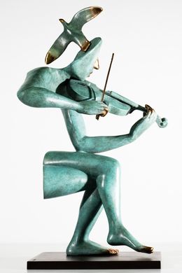 Sculpture, Le Violoniste, Etienne