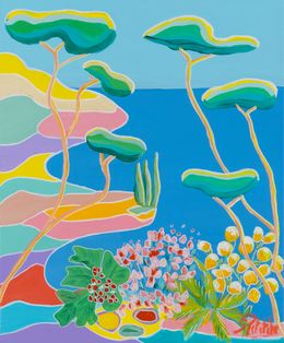 Gemälde, Mon petit jardin d'Eden est ici, Sophie Petetin