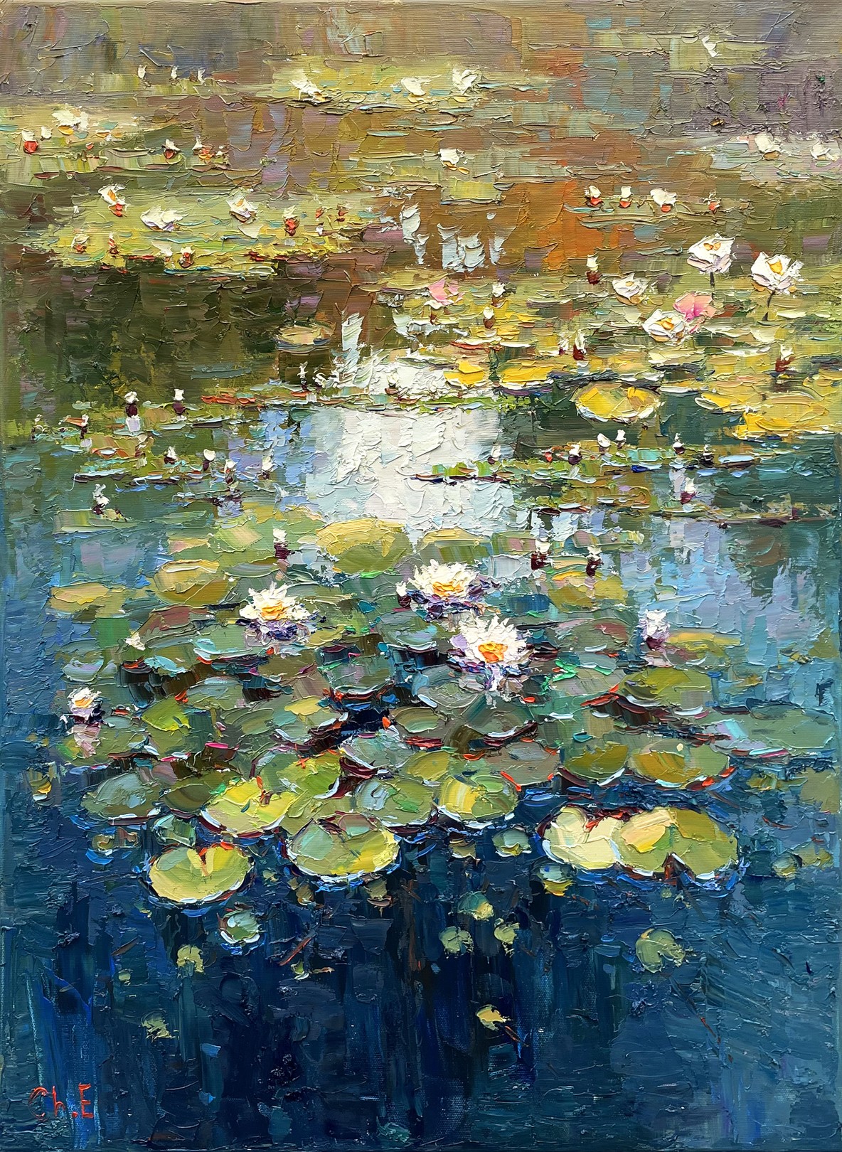 Evgeny Chernyakovsky, Water lilies Evgeny Chernyakovsky, Water lilies