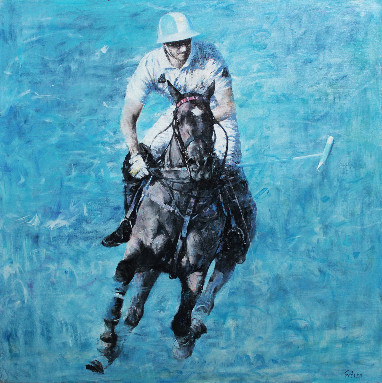 Andrei Sitsko, Man and horse Andrei Sitsko, Man and horse