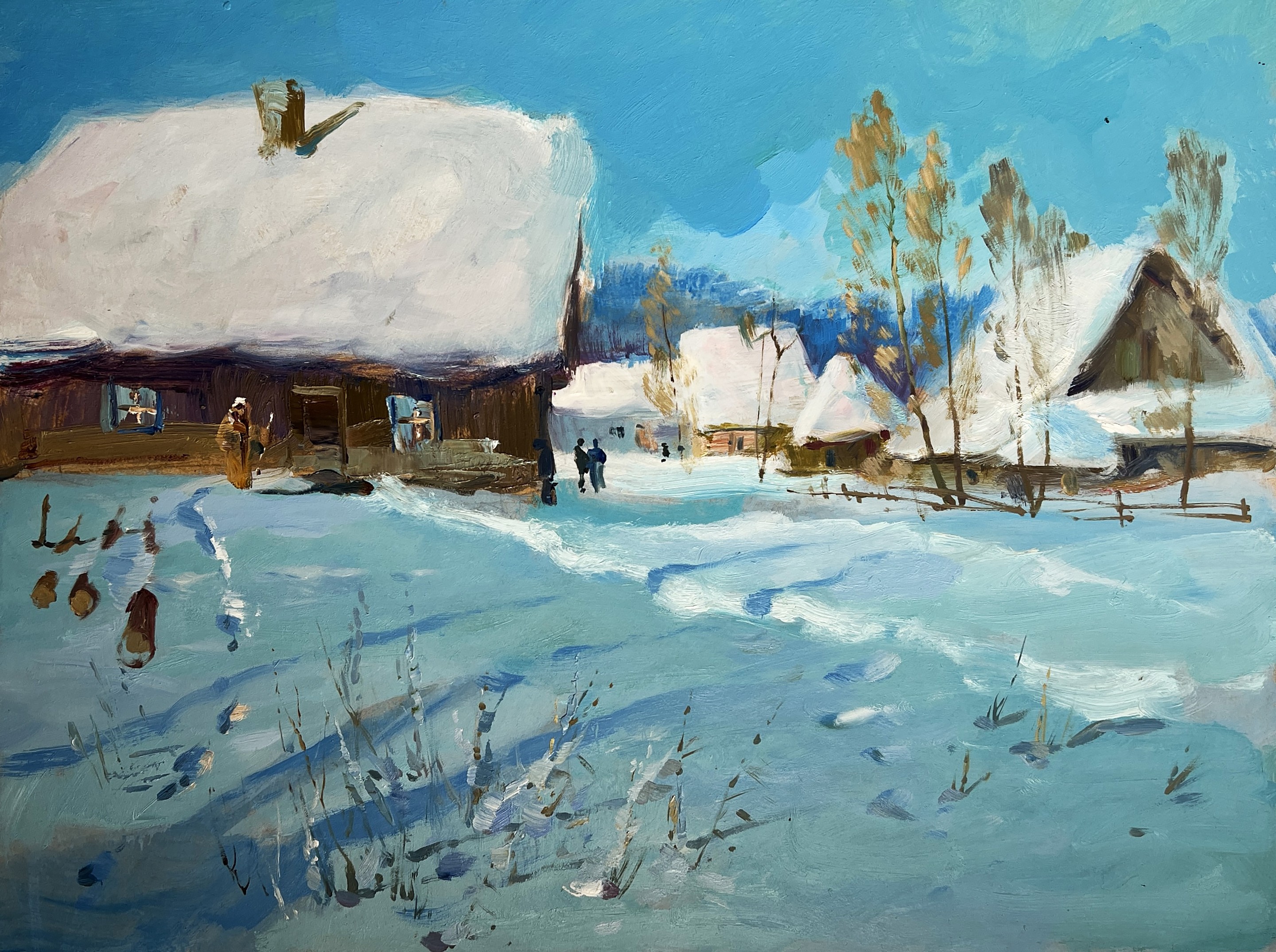 Suprunchuk Yuriy, Village Winter Tale Suprunchuk Yuriy, Village Winter Tale
