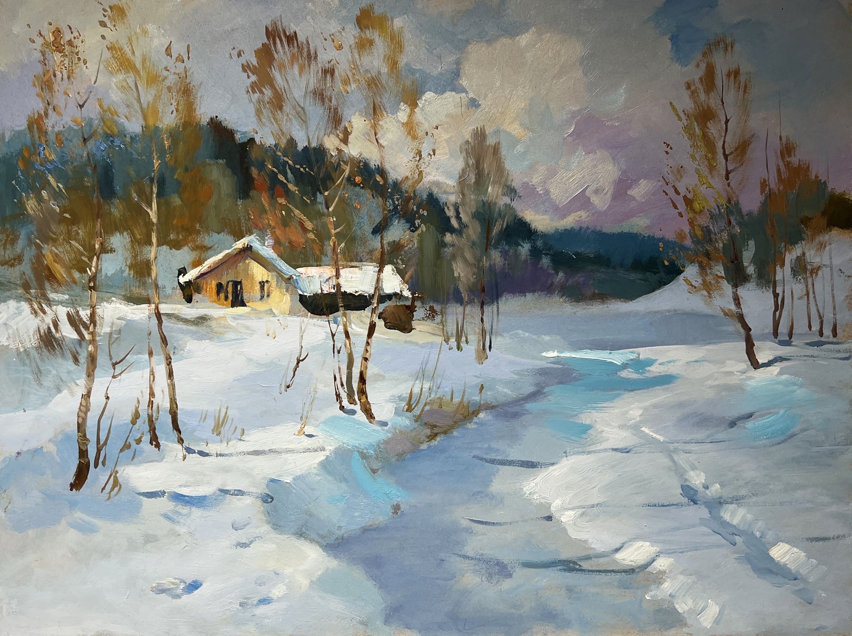 Suprunchuk Yuriy, Winter breeze in the forest Suprunchuk Yuriy, Winter breeze in the forest