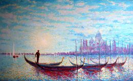 Peinture, Venetian Serenity, Rakhmet Redzhepov (Ramzi)