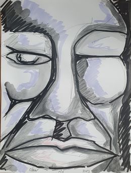 Fine Art Drawings, Thinking, Odin Pigelet