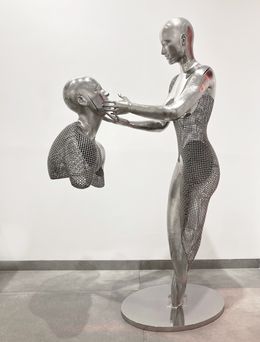 Sculpture, Une main tendue, Franck Kuman