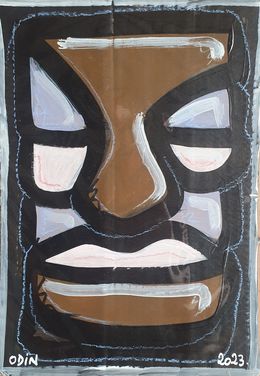 Gemälde, Totem 2/5, Odin Pigelet