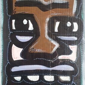 Gemälde, Totem 4/5, Odin Pigelet