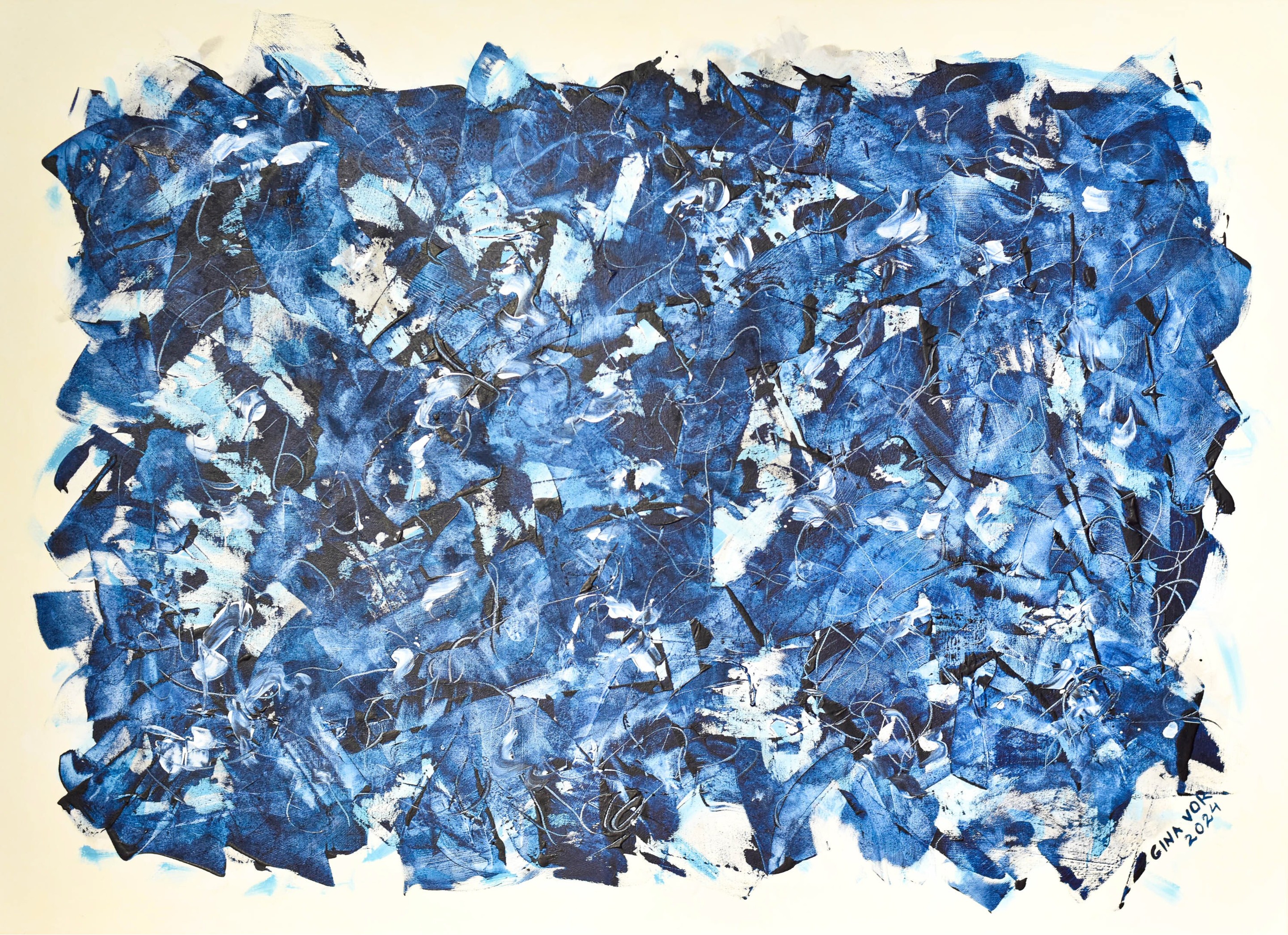 Gina Vor, Prussian Blue 17 Gina Vor, Prussian Blue 17