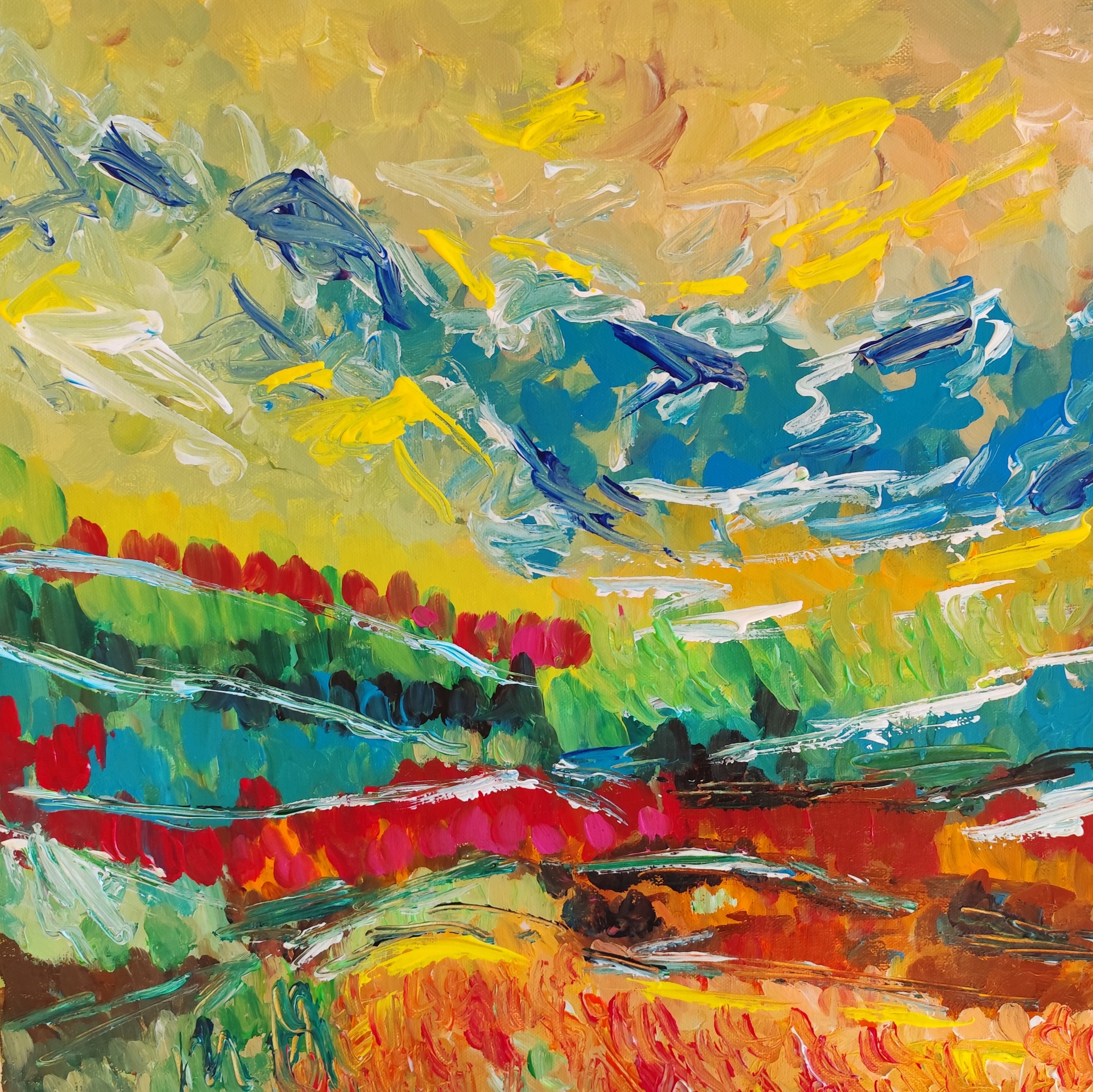 Natalya Mougenot, Nature's colorful bloom Natalya Mougenot, Nature's colorful bloom