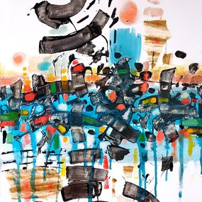 Peinture, Abstract vision-I, Stanislav Bojankov