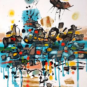 Painting, Abstract vision-II, Stanislav Bojankov