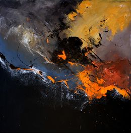 Painting, Molten gold, Pol Ledent