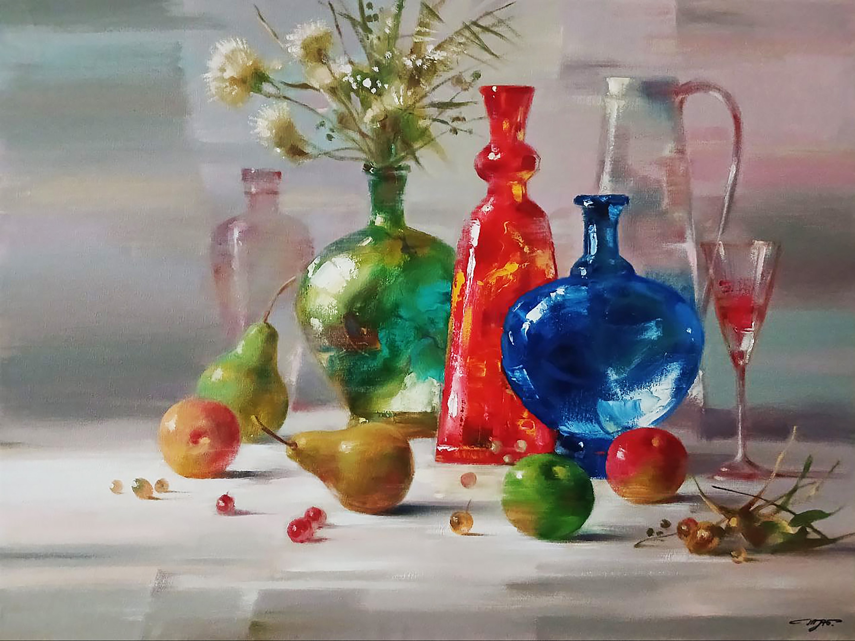 Anatoly Tarabanov, Fruit still life Anatoly Tarabanov, Fruit still life