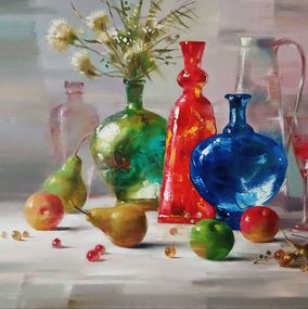 Peinture, Fruit still life, Anatoly Tarabanov