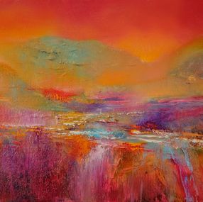 Gemälde, Die Hochebene, Annette Schmucker