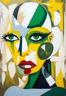 Print, Emerald Mosaic, Sephora Venites
