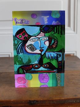 Sculpture, Street art portrait-40, SmaK-titi