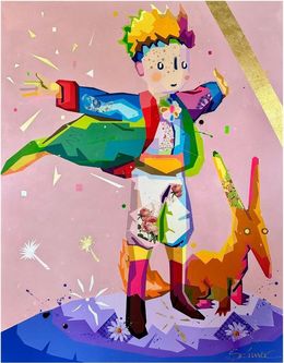 Peinture, Toutes les grandes personnes ont d'abord été des enfants ( le petit prince ), Scimoc