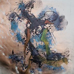 Gemälde, Lady, Bikkel Artist