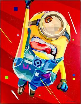 Peinture, Me want banana, Scimoc