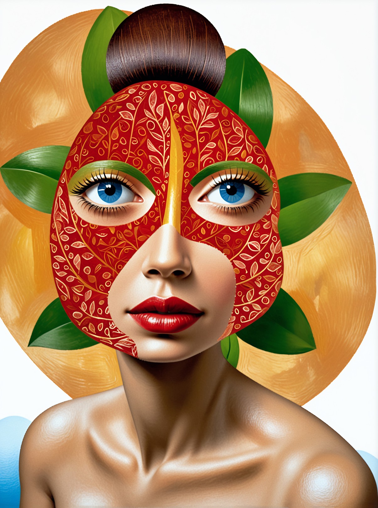 Sephora Venites, Crimson Leaf Veil Sephora Venites, Crimson Leaf Veil