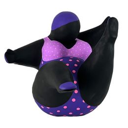Sculpture, Happy Ladies Purple, Gertruud Hartog