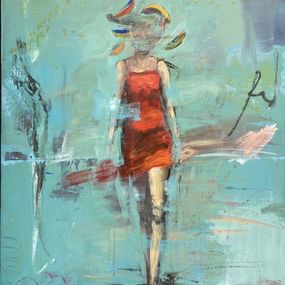 Peinture, La Dame en Rouge, Dotty