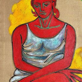 Painting, Sans titre, Menachem Gueffen