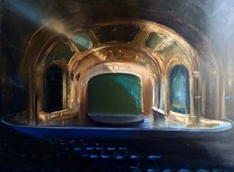 Painting, Théâtre Baroque, Martine Sigolet