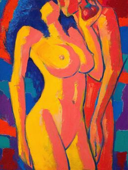 Painting, Passion from Eden, Rumen Sazdov