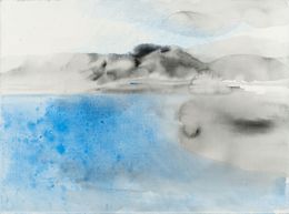 Gemälde, Plage de Nafpaktos 1, Nao Kaneko