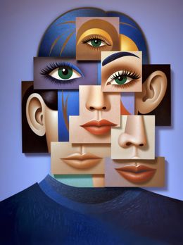 Print, Fractured Unity, Sephora Venites