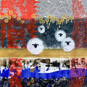 Peinture, Sheep Are Sheep, Iryna Rets