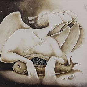Painting, Angels, Giorgi Giorgadze