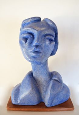 Sculpture, Renaissance bleue, Bernard Métranve
