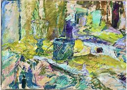 Peinture, Silence d'un après-midi, Tian Yao Ouyang