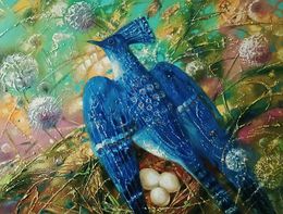 Painting, Blue Bird, Anatoly Tarabanov