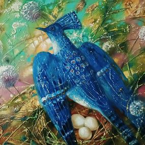 Gemälde, Blue Bird, Anatoly Tarabanov