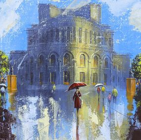 Gemälde, A Walk the Opera Square, Aram Movsisyan