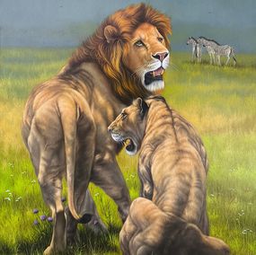 Gemälde, African Savannah, Shahen Aleksandryan