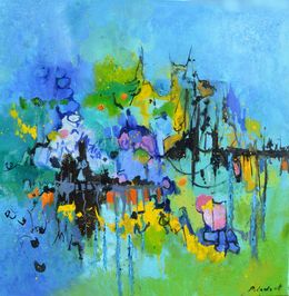 Painting, City of joy, Pol Ledent
