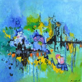 Gemälde, City of joy, Pol Ledent