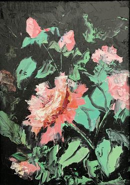 Gemälde, Midnight Roses, Schagen Vita
