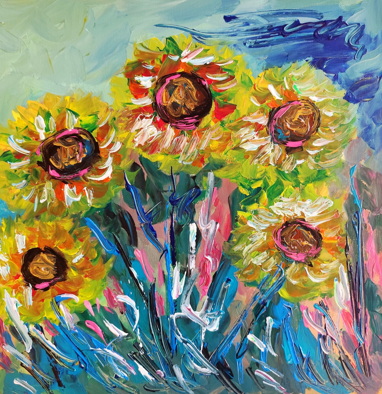 Natalya Mougenot, Sunflower dreams Natalya Mougenot, Sunflower dreams