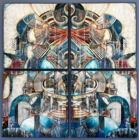 Peinture, The center will hold, Madonna Phillips